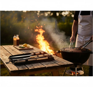 Barbecue Tools with Carry Case
