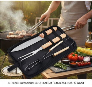 Barbecue Tools with Carry Case