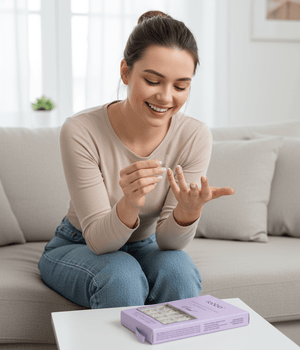 Febble - Natural Nude Stiletto Nails