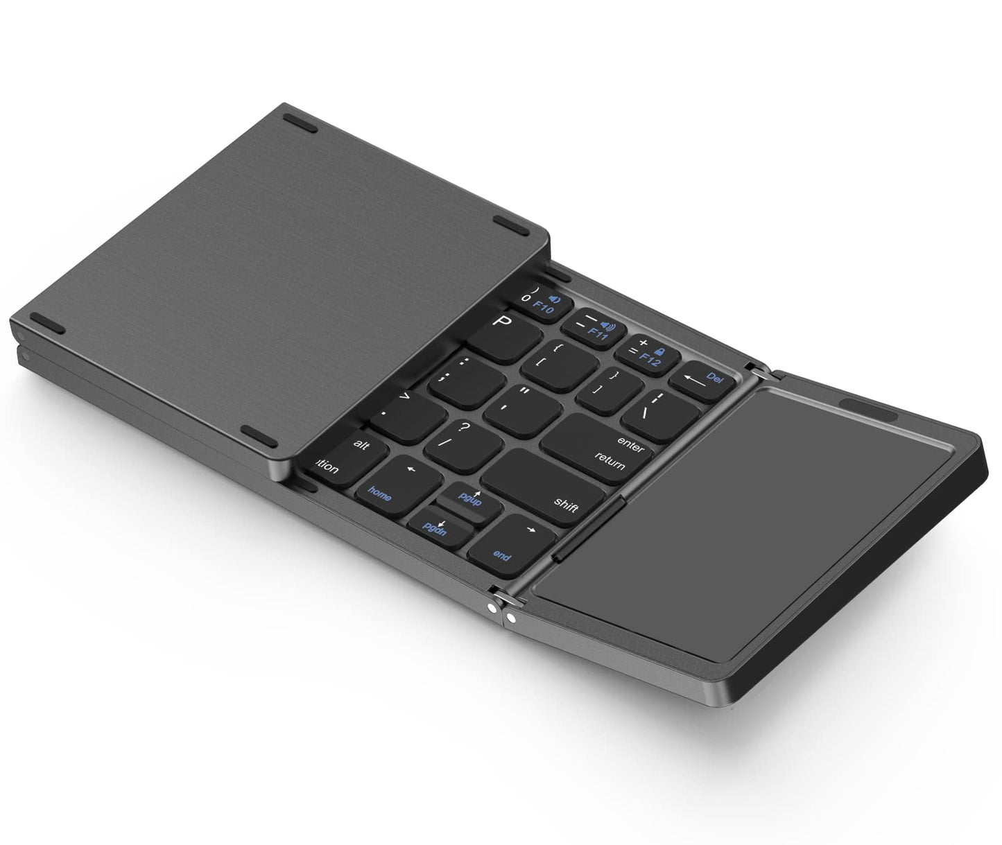 Foldable Bluetooth Keyboard with Touchpad