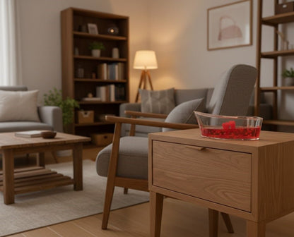 Heart Liquid Motion Desk Decor Showpiece