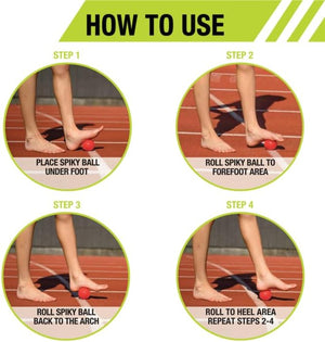 LORDEX - Spiky Massage Ball