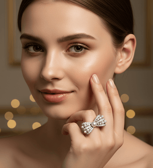 Pearl Bow Ring