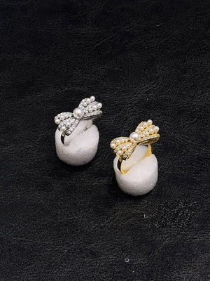 Pearl Bow Ring
