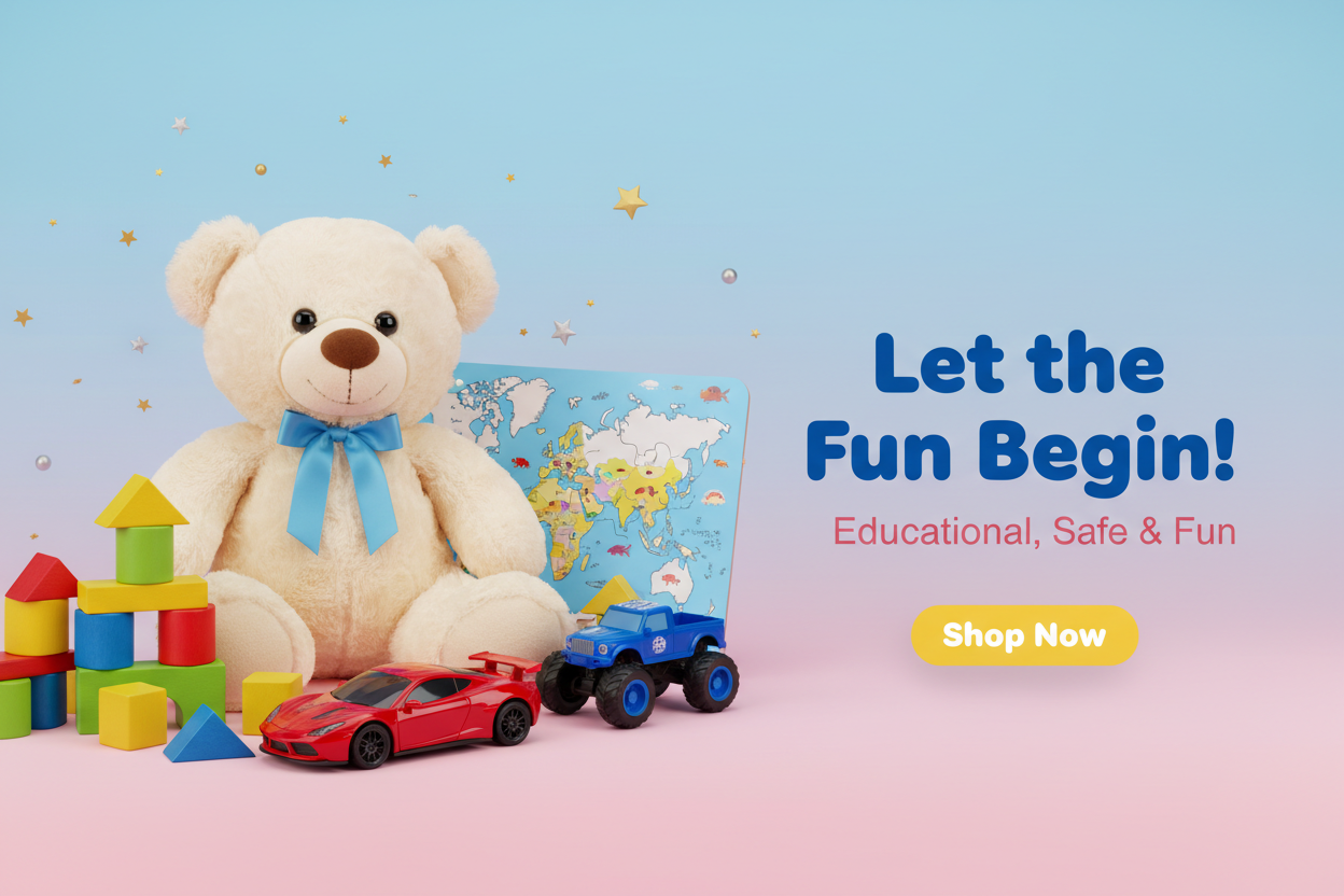 Premium Toys E-commerce Banner