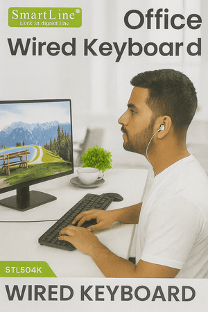 SmarTLine - Office Wired Keyboard
