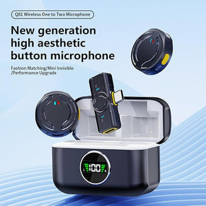 Wireless Microphone With Charging Cabin